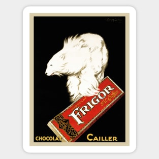 Leonetto CAPPIELLO Poster Chocolat Frigor Sticker